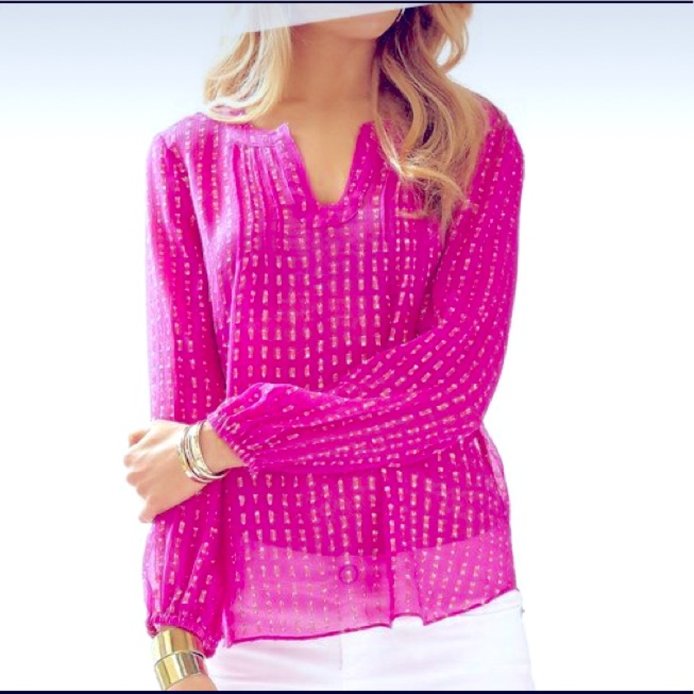 Lilly Pulitzer Colby Top New Without Tags